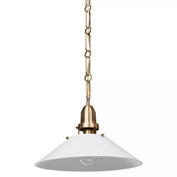 Four Hands Nicholls Tapered Pendant - Cast Brushed Brass