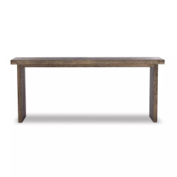 Four Hands Warby Console Table - Worn Oak Veneer