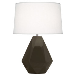 Delta Table Lamp - Brown Tea