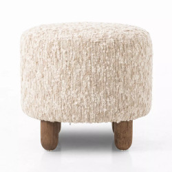 Four Hands Aniston Ottoman - Solema Cream