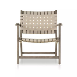Four Hands Jevon Outdoor Chair - Grey Eucalyptus