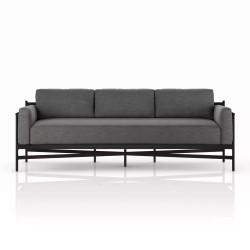 Four Hands Hearst Outdoor Sofa - 99" - Venao Charcoal