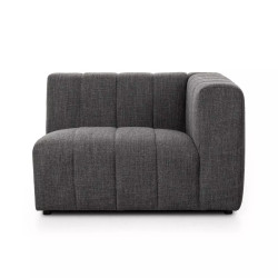 Four Hands BYO: Langham Channeled Sectional - Raf Piece - Saxon Charcoal