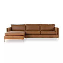 Four Hands Emery 2 - Piece Sectional - Left Arm Facing - Sonoma Butterscotch