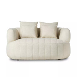 Four Hands Doss Media Lounger - Altro Snow Four Hands Doss Media Lounger - Altro Snow