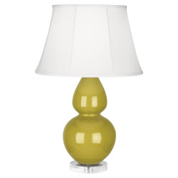 Double Gourd Table Lamp - Citron