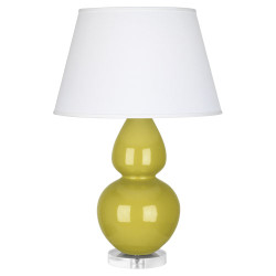 Double Gourd Table Lamp - Citron