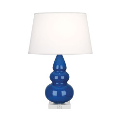 Small Triple Gourd Table Lamp - Marine