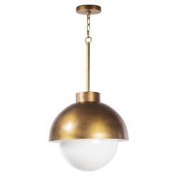 Regina Andrew Montreux Pendant - Natural Brass