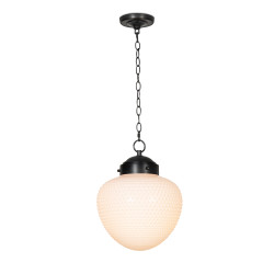 Regina Andrew Cole Glass Pendant - Oil Rubbed Bronze