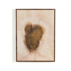 Amber Lewis x Four Hands Figure 3 by Brittney Schulz - Rustic Walnut Floater - 30 X 40 Amber Lewis x Four Hands Figure 3 by Brittney Schulz - Rustic Walnut Floater - 30 X 40