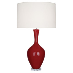 Audrey Table Lamp - Oxblood