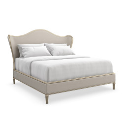 Caracole Bedtime Beauty King Bed - Beige