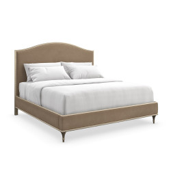 Caracole Fontainebleau Platform King Bed - Aglow