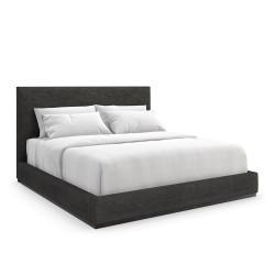 Caracole The Boutique King Bed - Tuxedo Black
