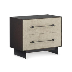 John Richard Nouvelle Two-Drawer Nightstand - Large