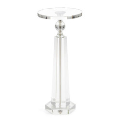 John Richard Faceted Crystal Martini Table