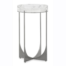 John Richard Svelte Martini Table I - Silver