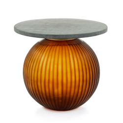 John Richard Jali Side Table - Small Amber