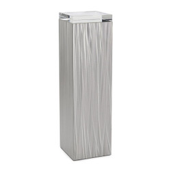 John Richard Lucena Brushed Stainless Steel Pedestal Ii