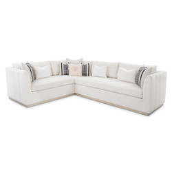 John Richard Paris L-Sectional Sofa - Right-Facing - Gimlet String