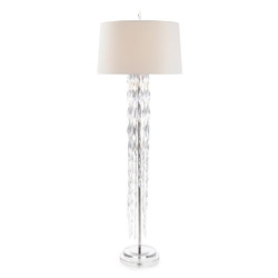 John Richard Marquise Crystal Floor Lamp