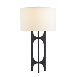 John Richard Black Collegare Table Lamp