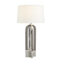 John Richard Tall Silver Castellina Table Lamp John Richard Tall Silver Castellina Table Lamp