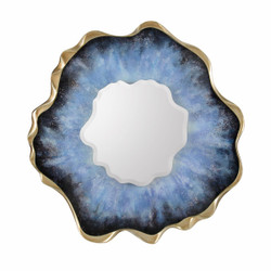 John Richard Dirillo Mirror - Blue Agate