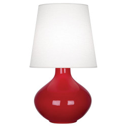 June Table Lamp - Ruby Red