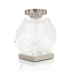 John Richard Faceted Acrylic Candleholder I