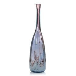 John Richard Translucent Lavender And Blue Handblown Vase I
