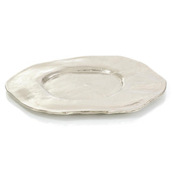 John Richard Undulating Aluminum Platter Large