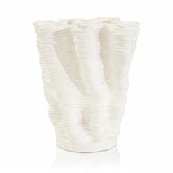 John Richard Powder White Porcelain Vase