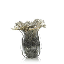 John Richard Grey Handblown Glass Eruption Vase Ii