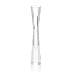 John Richard Crystal Hourglass Candleholder I