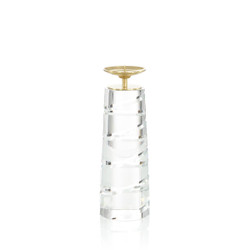 John Richard Crystal Spire Candleholder Ii