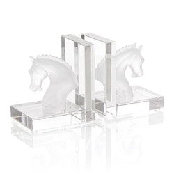 John Richard Equine Bookends - Set Of Two