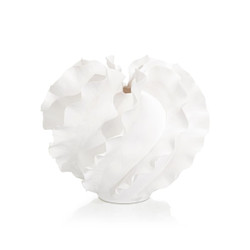 John Richard Flirren Vase - Small White