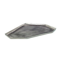 John Richard Faceted Silver Tray - Small