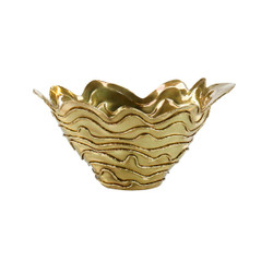 John Richard Lagen Bowl - Polished Brass