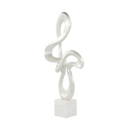 John Richard Recurvo Sculpture - White