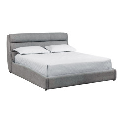 Sunpan Senna Bed - King - Belfast Heather Grey