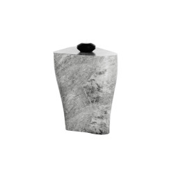 Sunpan Dali End Table - Small - Marble Look - Grey