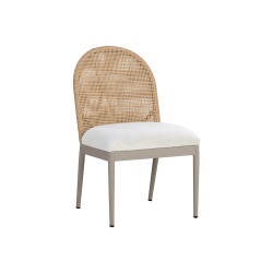 Sunpan Calandri Dining Chair - Natural - Louis Cream - Set Of 2 Sunpan Calandri Dining Chair - Natural - Louis Cream - Set Of 2