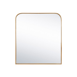 Sunpan Calabasas Wall Mirror - Brass Sunpan Calabasas Wall Mirror - Brass