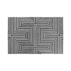 Sunpan Oslow Hand-Tufted Rug - Beige / Grey - 6' X 9'