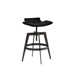 Sunpan Bancroft Adjustable Stool - Onyx