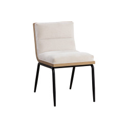 Sunpan Abilene Dining Chair - Polo Club Muslin - Set Of 2