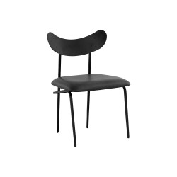 Sunpan Gibbons Dining Chair - Black - Bravo Portabella